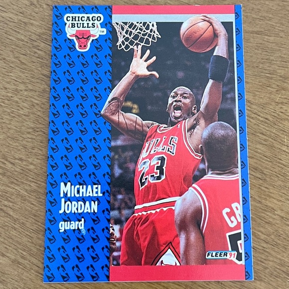 Michael Jordan 1991-92 Fleer Basketball Card #29 - Picture 1 of 4